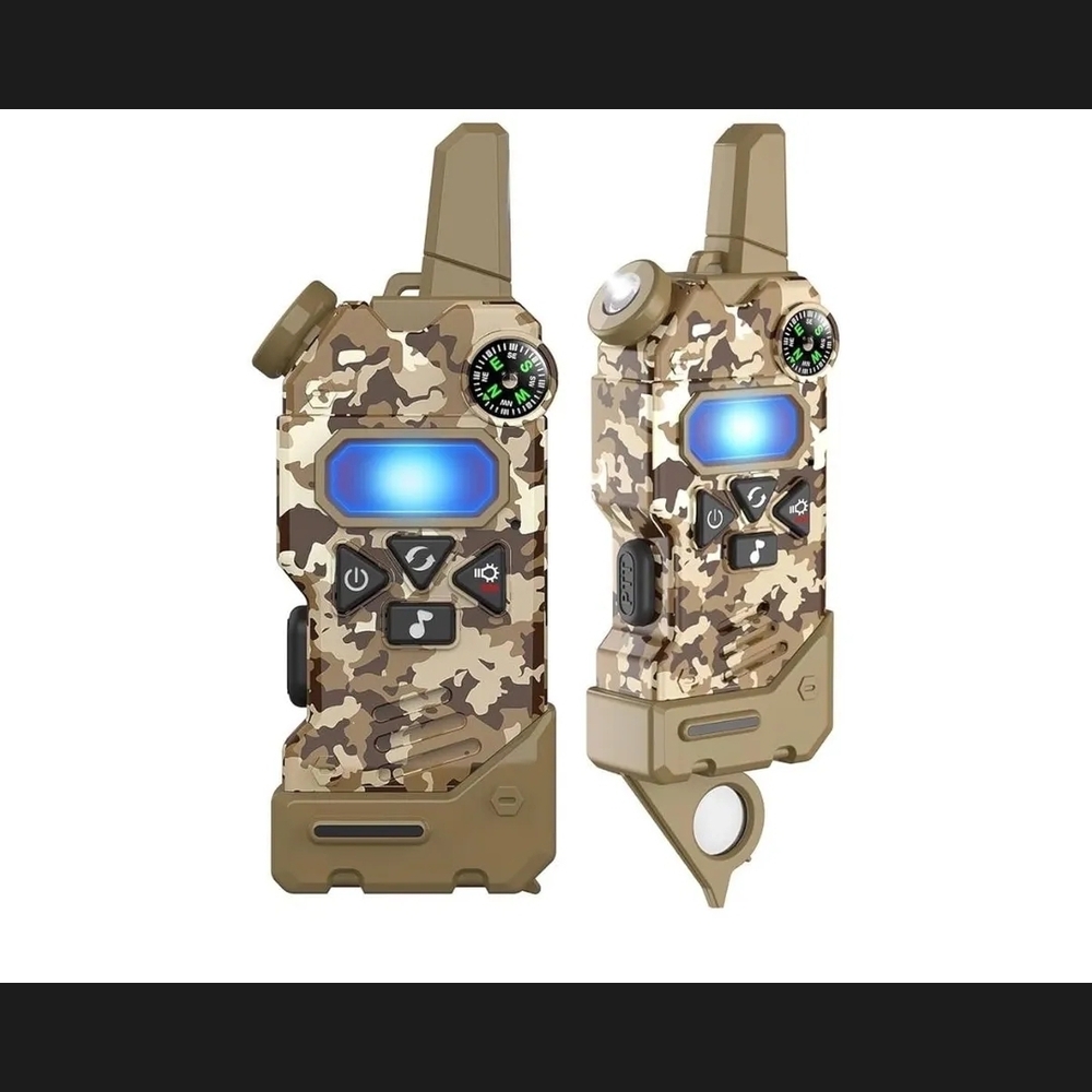Camouflage Walkie Talkies with Compass- 3 Miles!